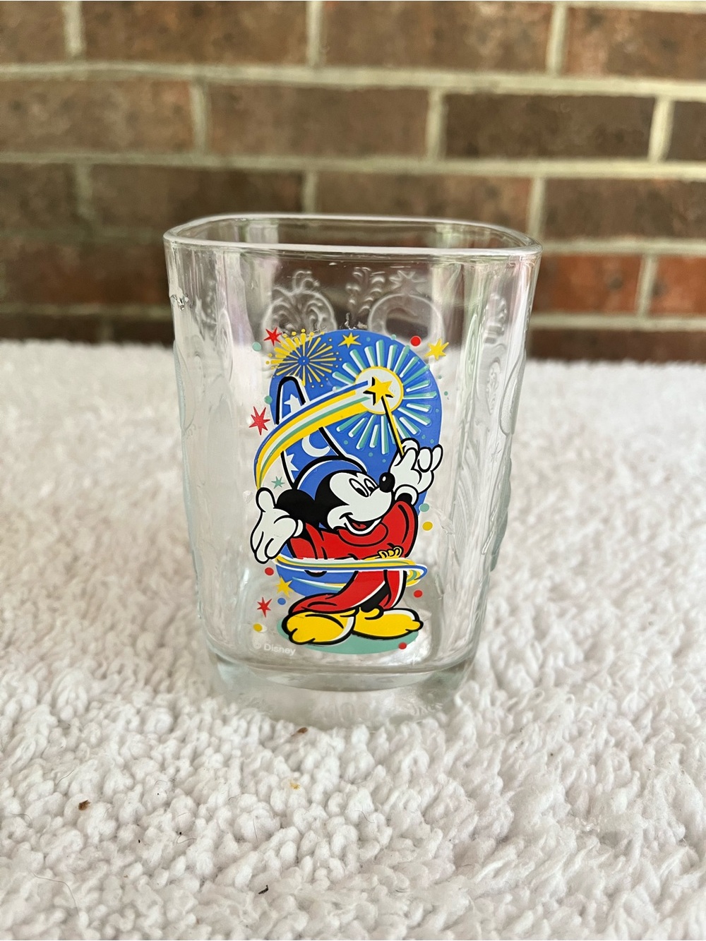 Walt Disney World 2000 Celebration McDonalds Mickey Mouse Commemorative Glass - Picture 2 of 13